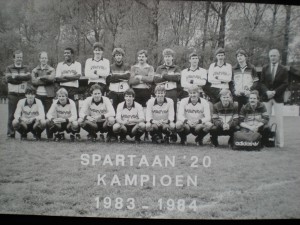 1984 Kampioen 1e klasse