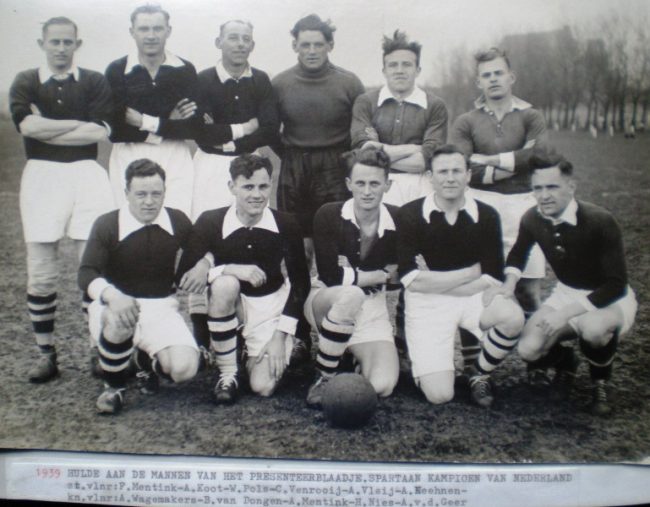 1939 Kampioen van Nederland met namen