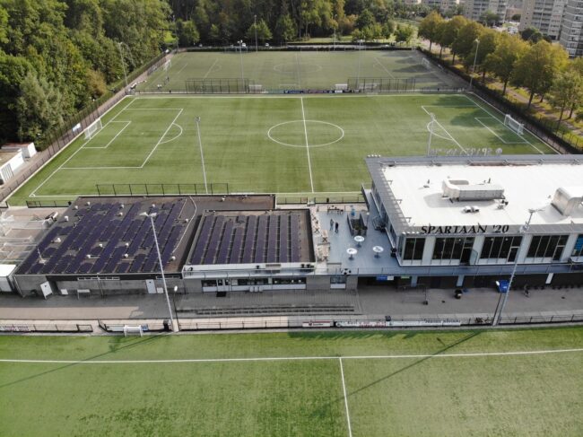 drone foto zonnepalen spartaan11-09-2020 11