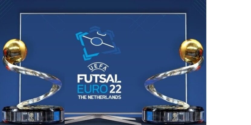 beker met logo ek2022futsal