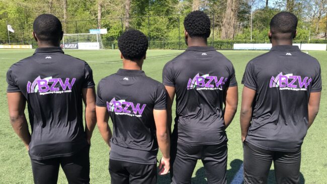 sponsoring BZW polo’s achterzijde