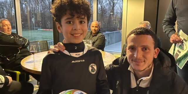DCV thuis pupil Ibrahim Ghelali met Ilias