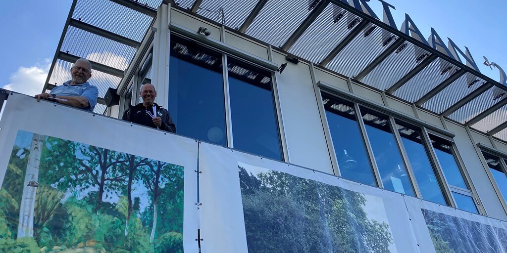 ben en bram kunst op kantine