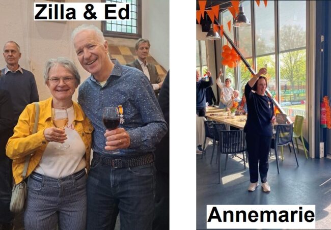 2025 Ed & Zilla en Annemarie lintje